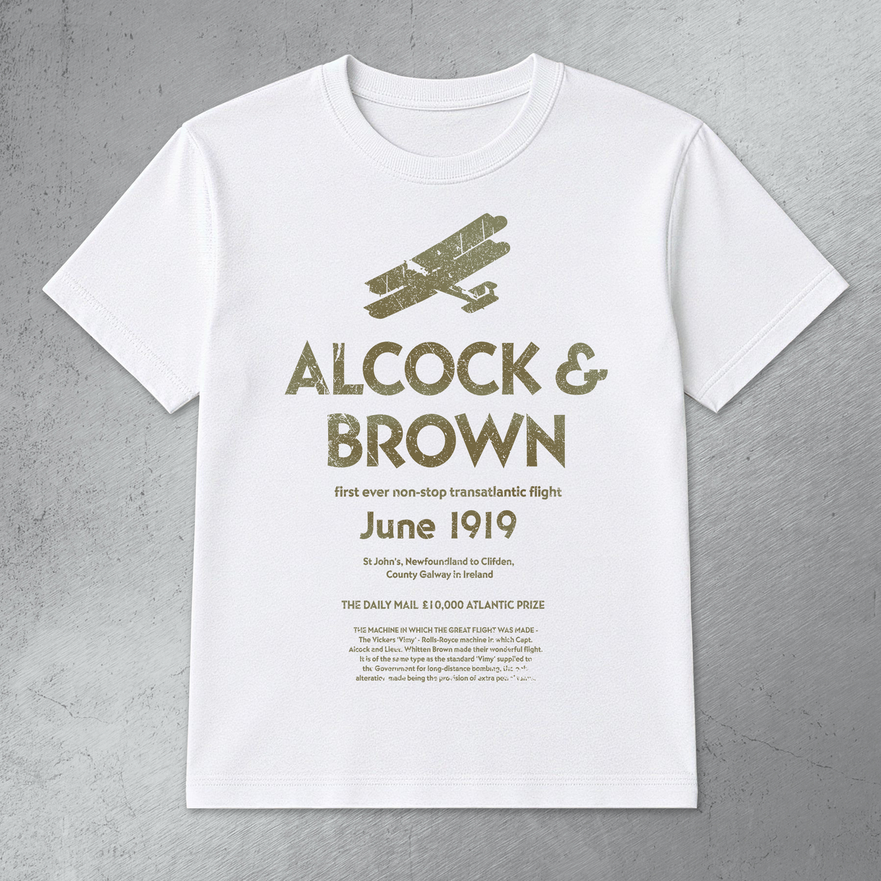 Alcock and Brown - T-shirt