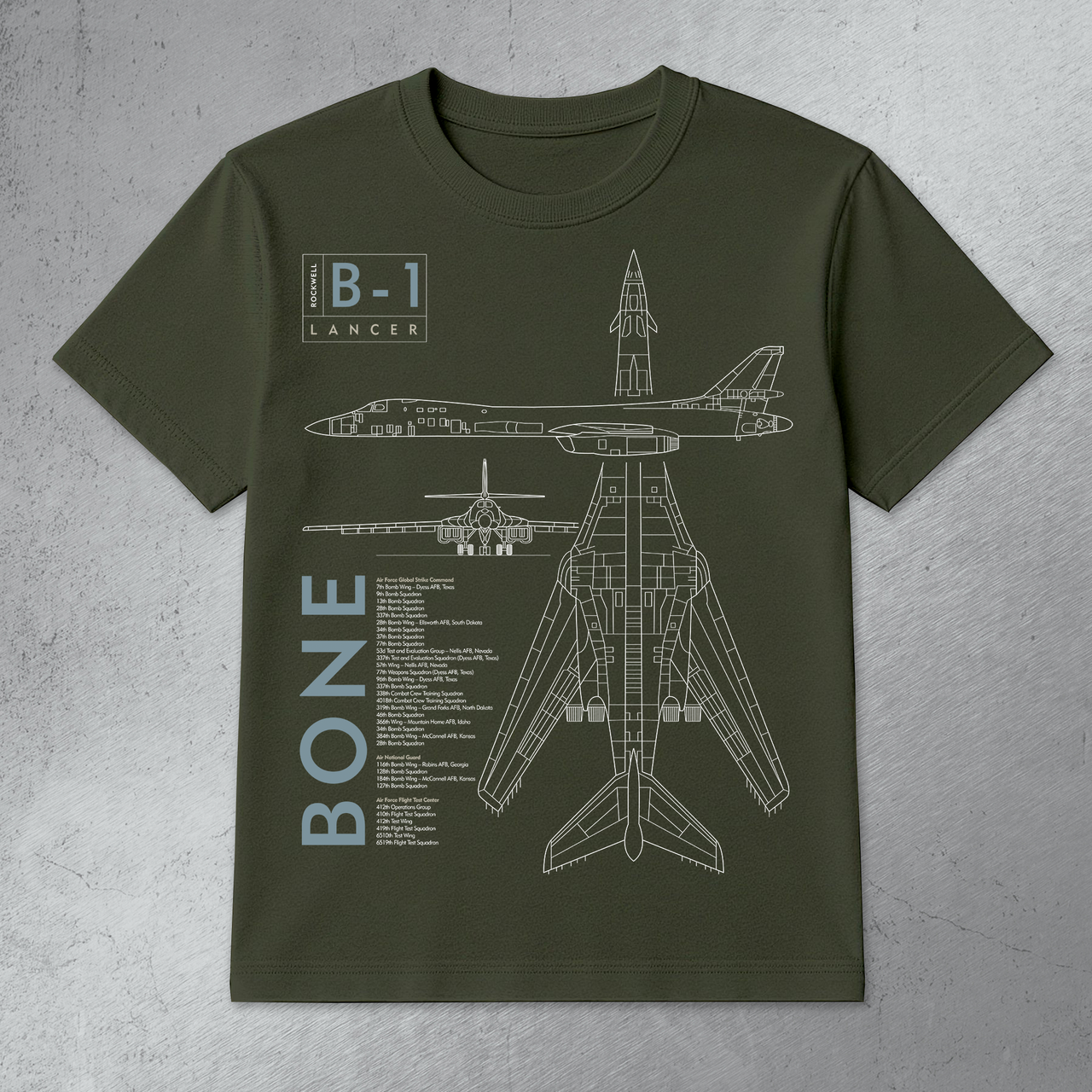 Rockwell B-1 Lancer - T-shirt