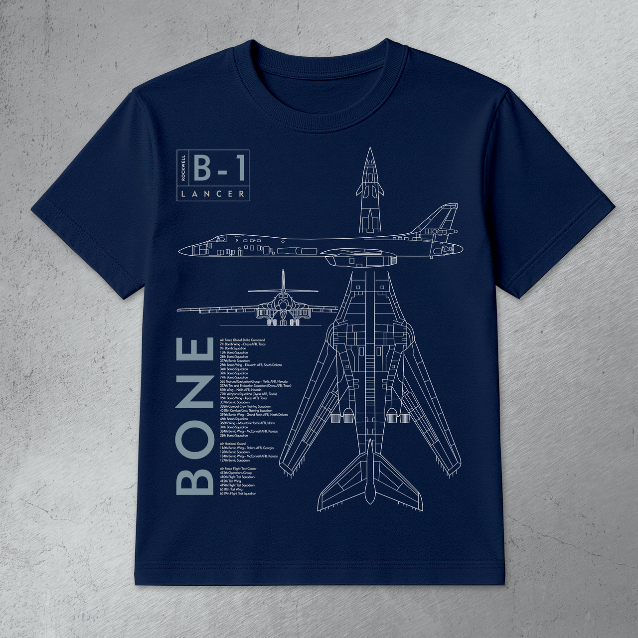 Rockwell B-1 Lancer - T-shirt