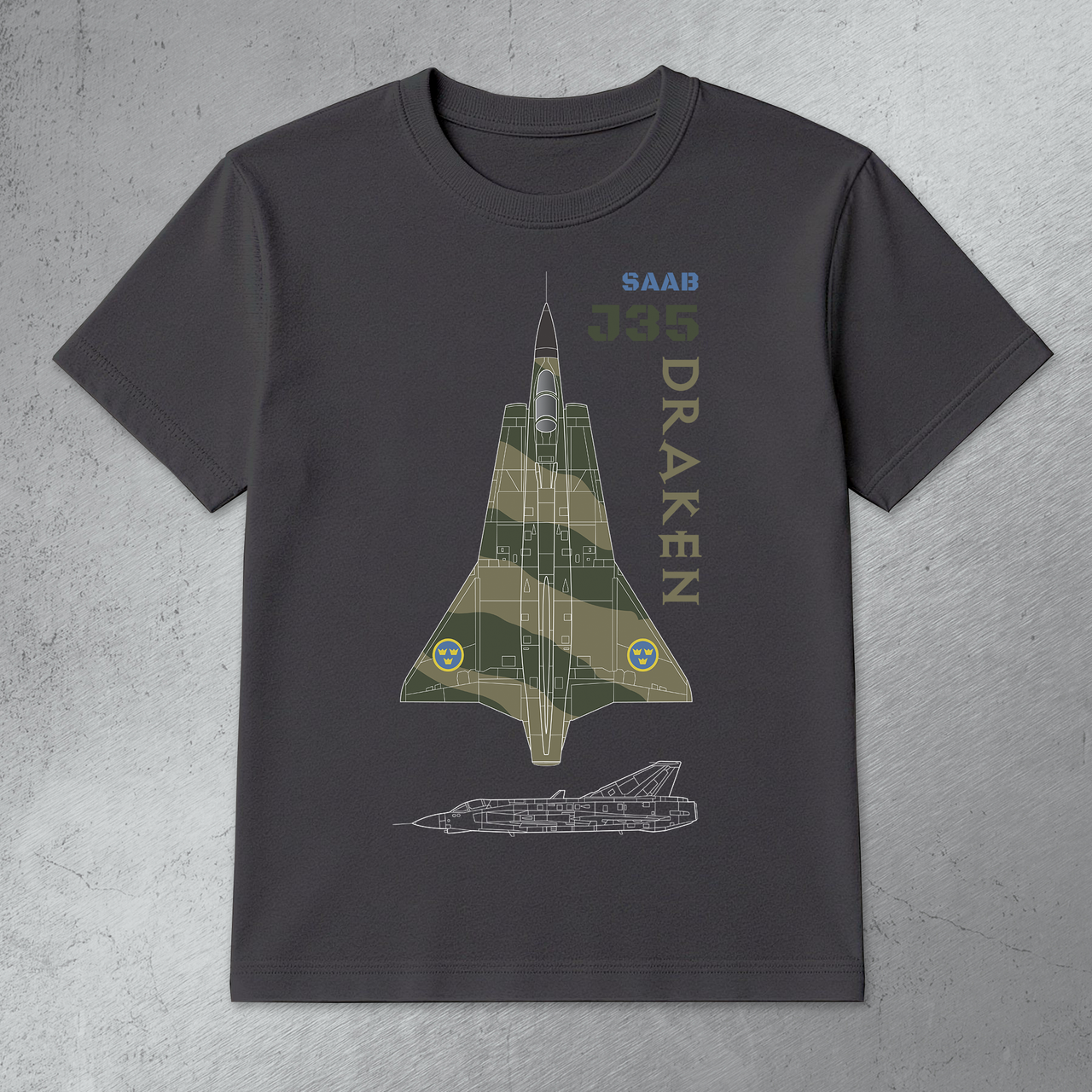 Saab Draken - T-shirt