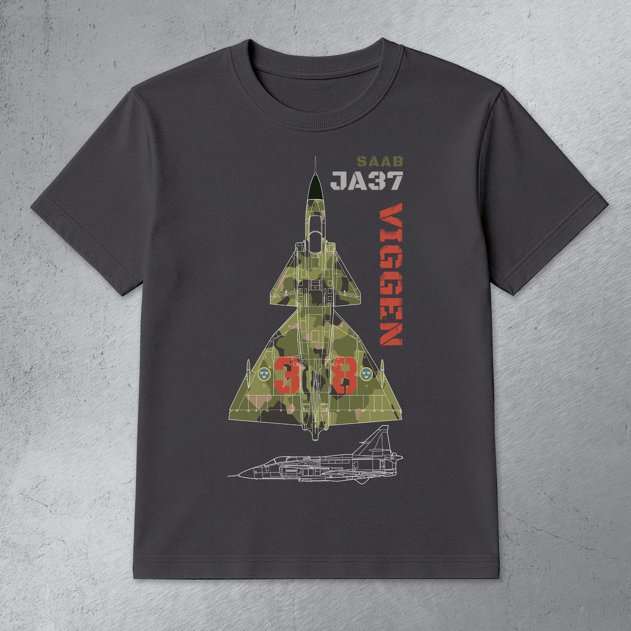 Saab Viggen - T-shirt