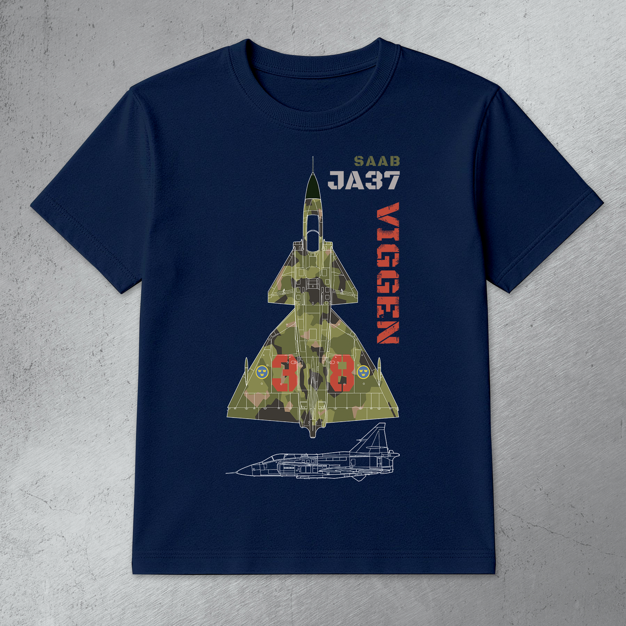 Saab Viggen - T-shirt