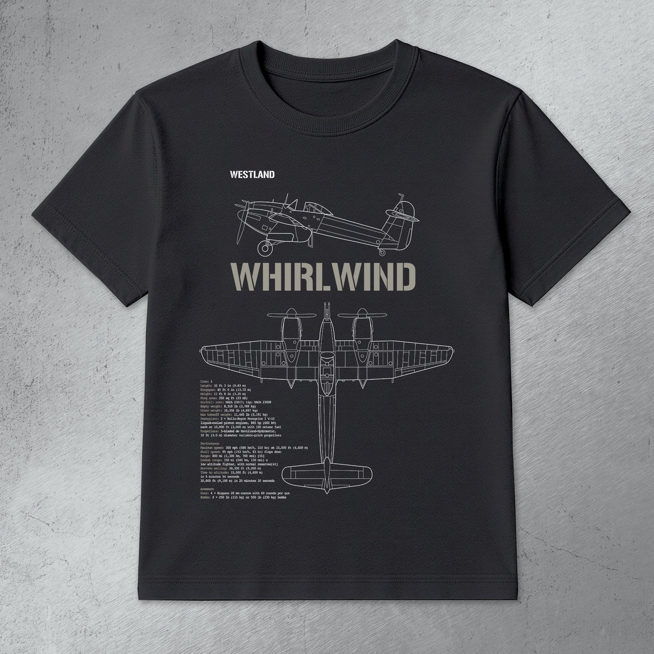 Whirlwind Fighter - T-shirt
