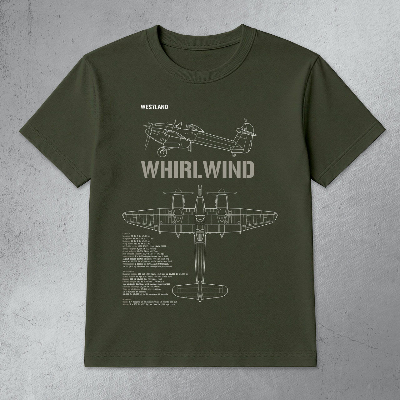 Whirlwind Fighter - T-shirt