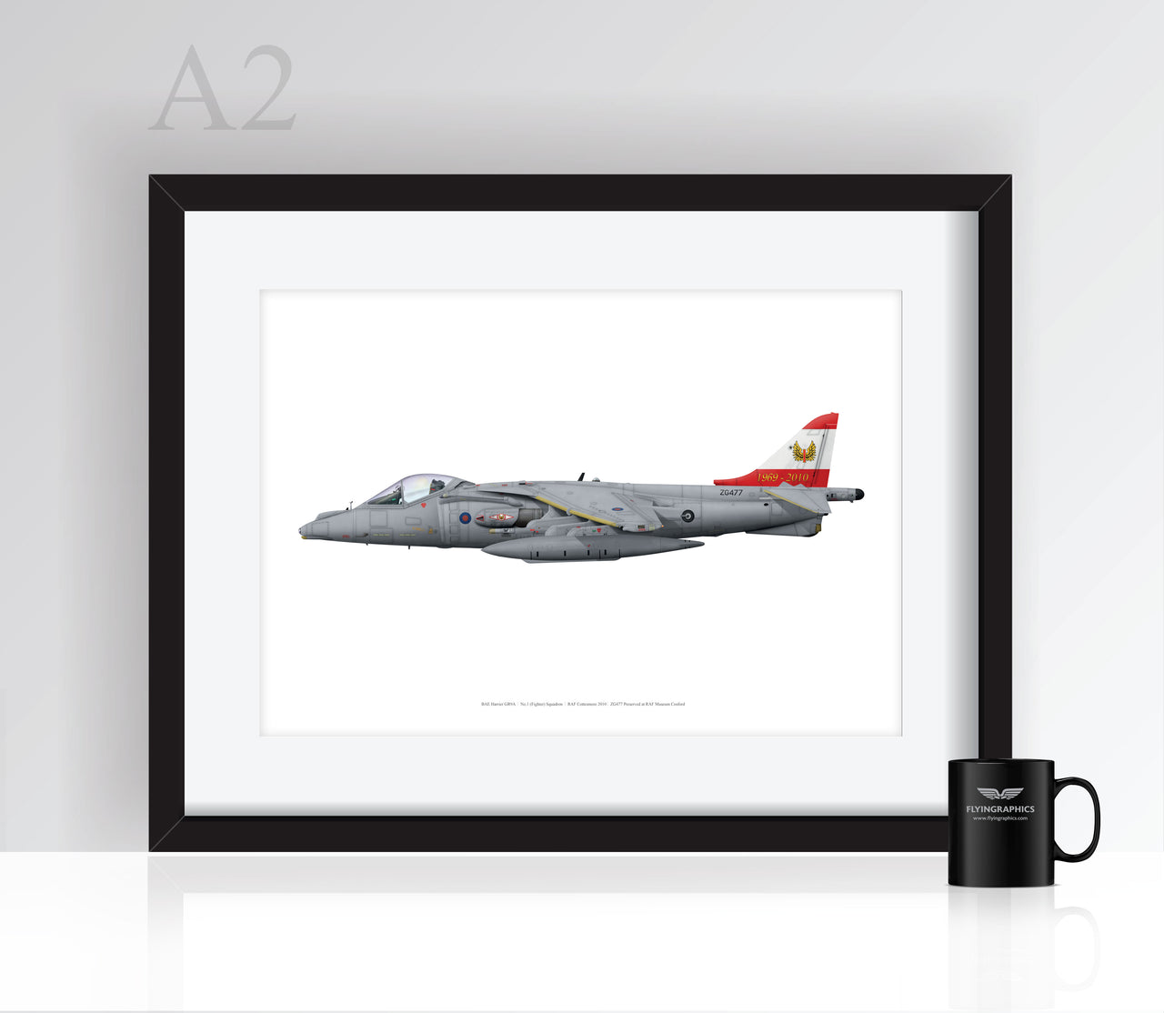 Harrier GR9 1SQN - Poster