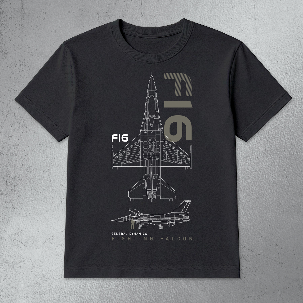 F-16 Fighting Falcon - T-shirt