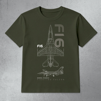 Thumbnail for F-16 Fighting Falcon - T-shirt