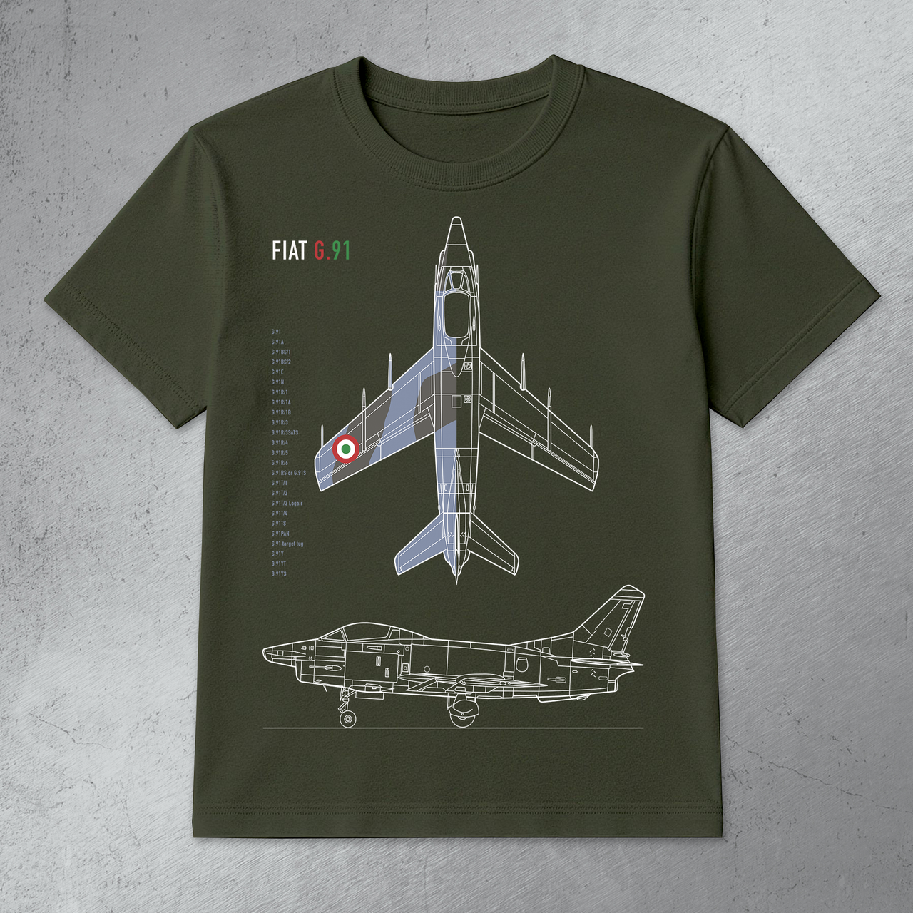 Fiat G.91 - T-shirt