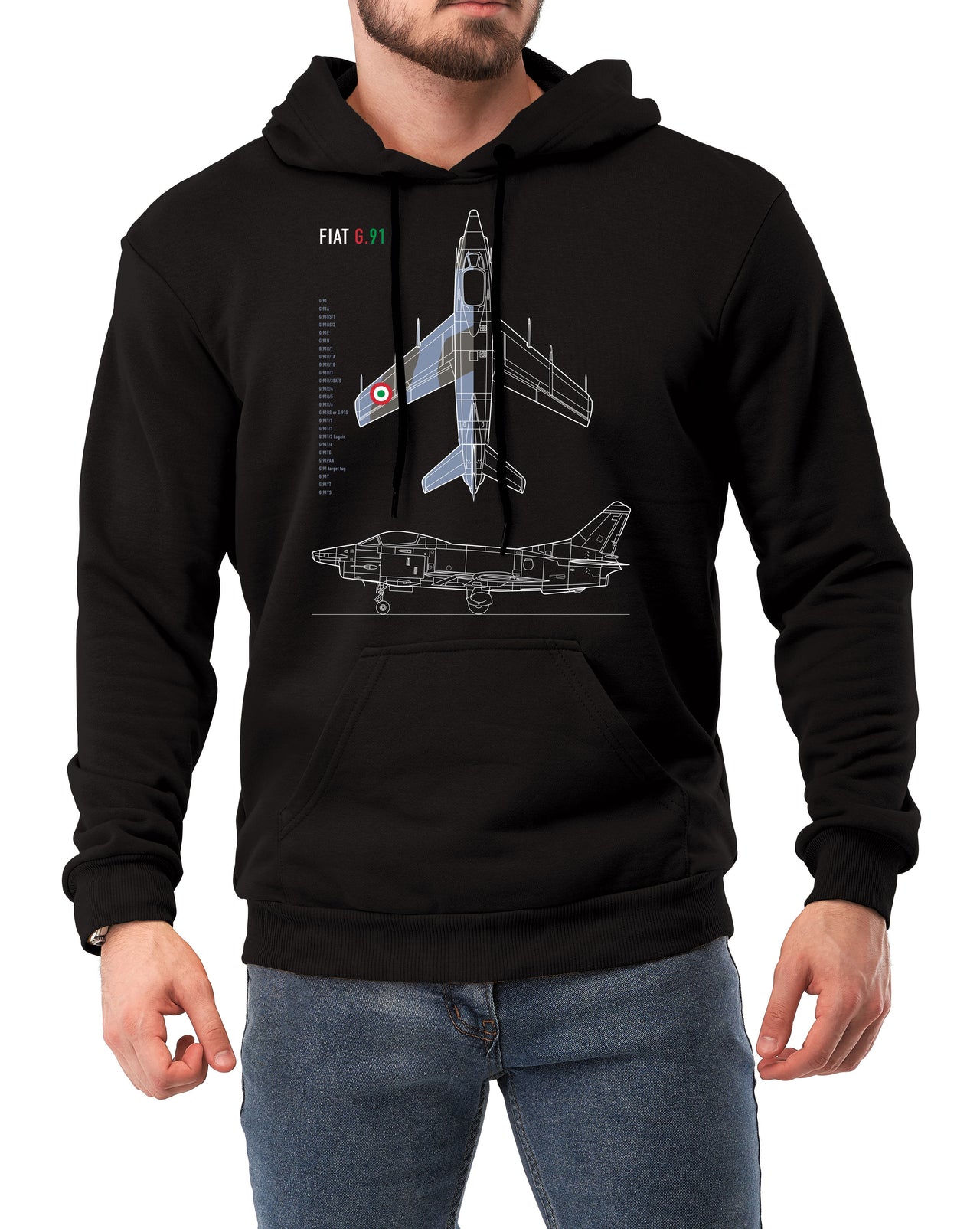 Fiat G.91 - Hoodie