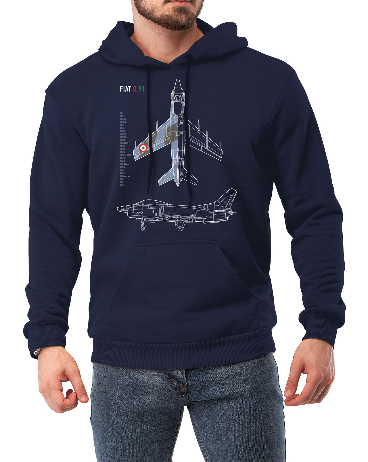 Fiat G.91 - Hoodie