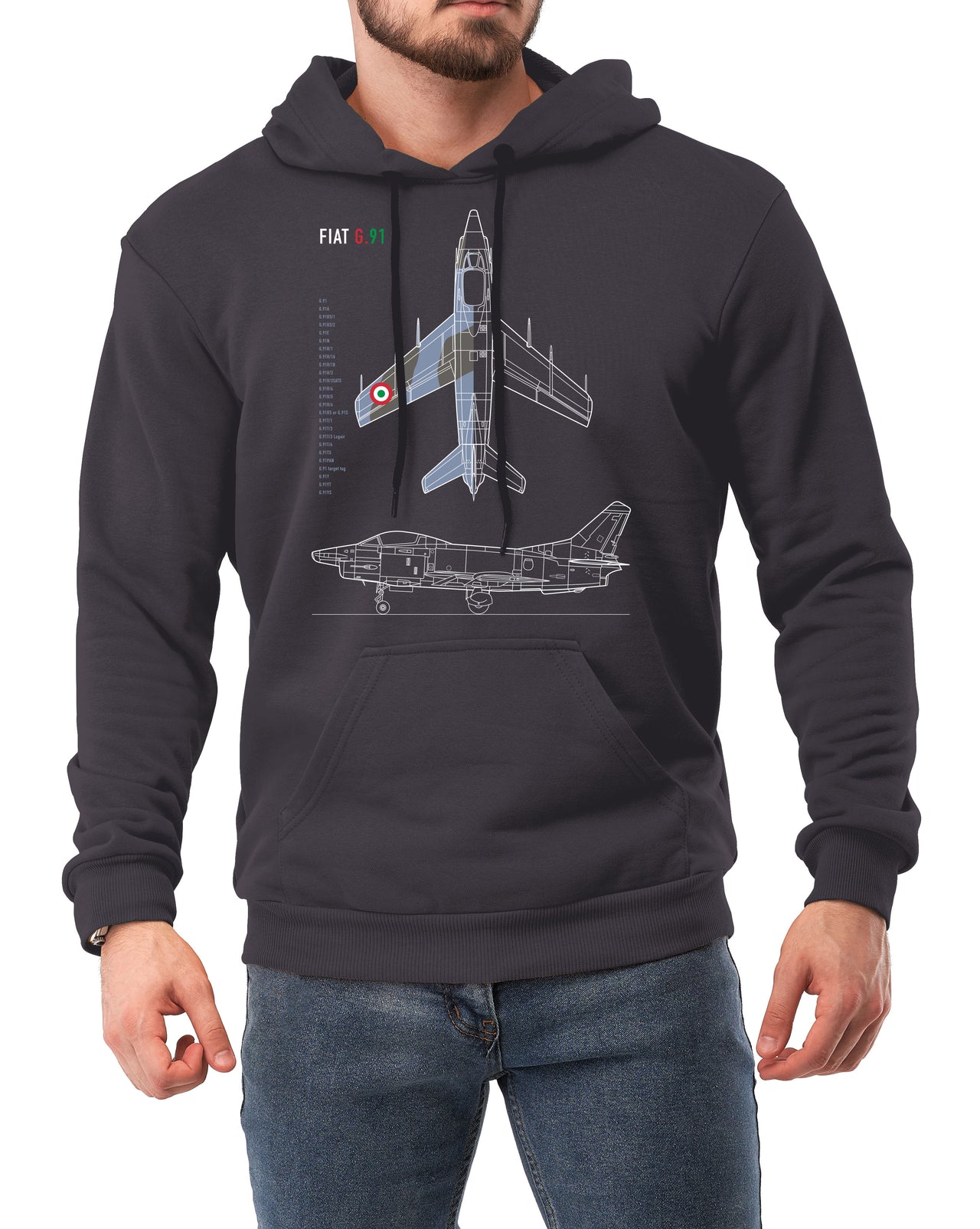 Fiat G.91 - Hoodie