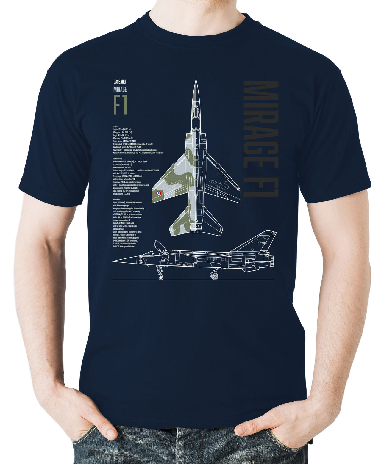 Mirage F1 - T-shirt