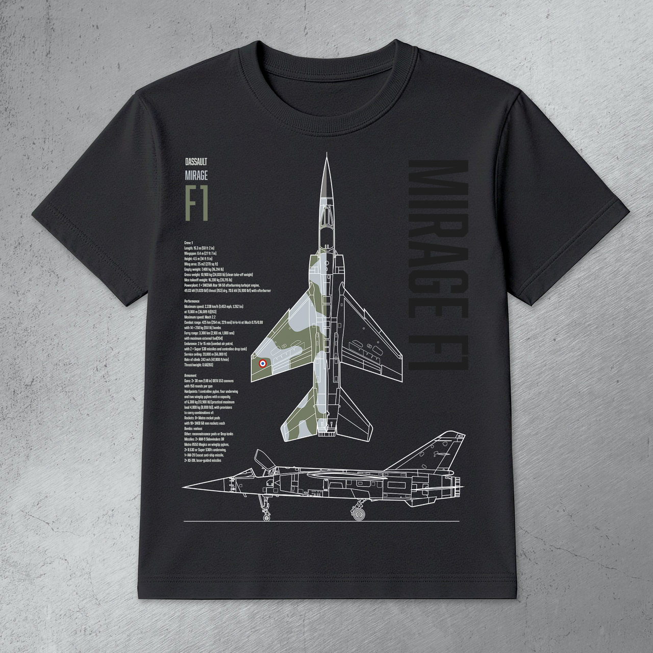 Mirage F1 - T-shirt