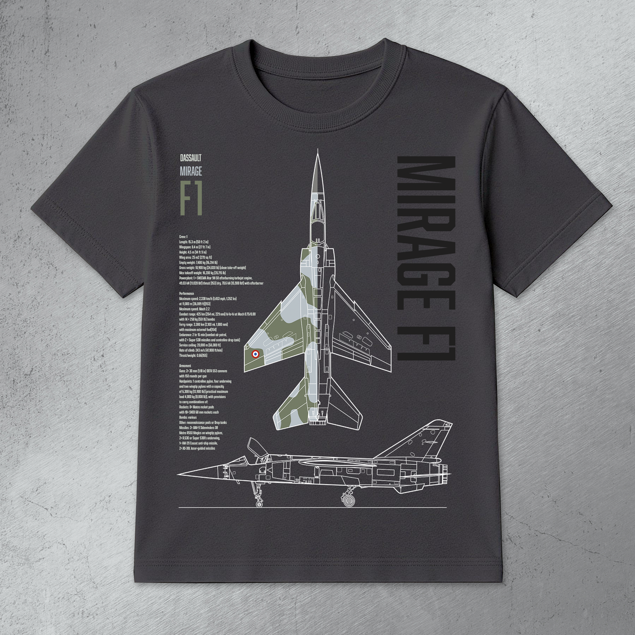 Mirage F1 - T-shirt