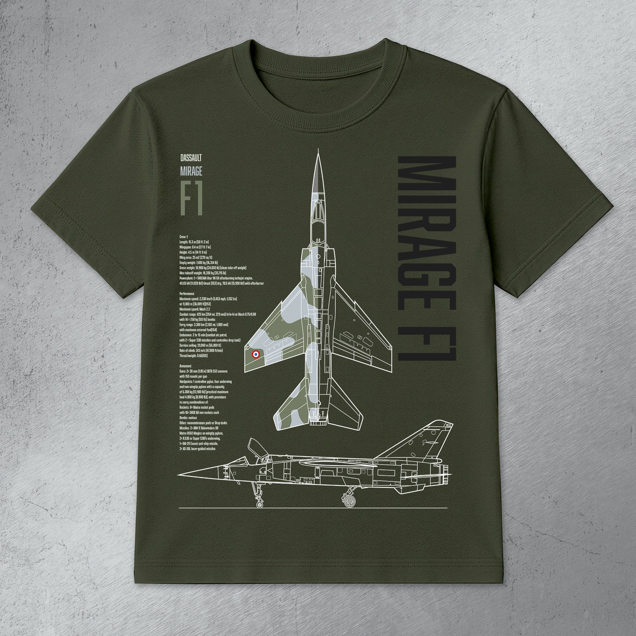 Mirage F1 - T-shirt