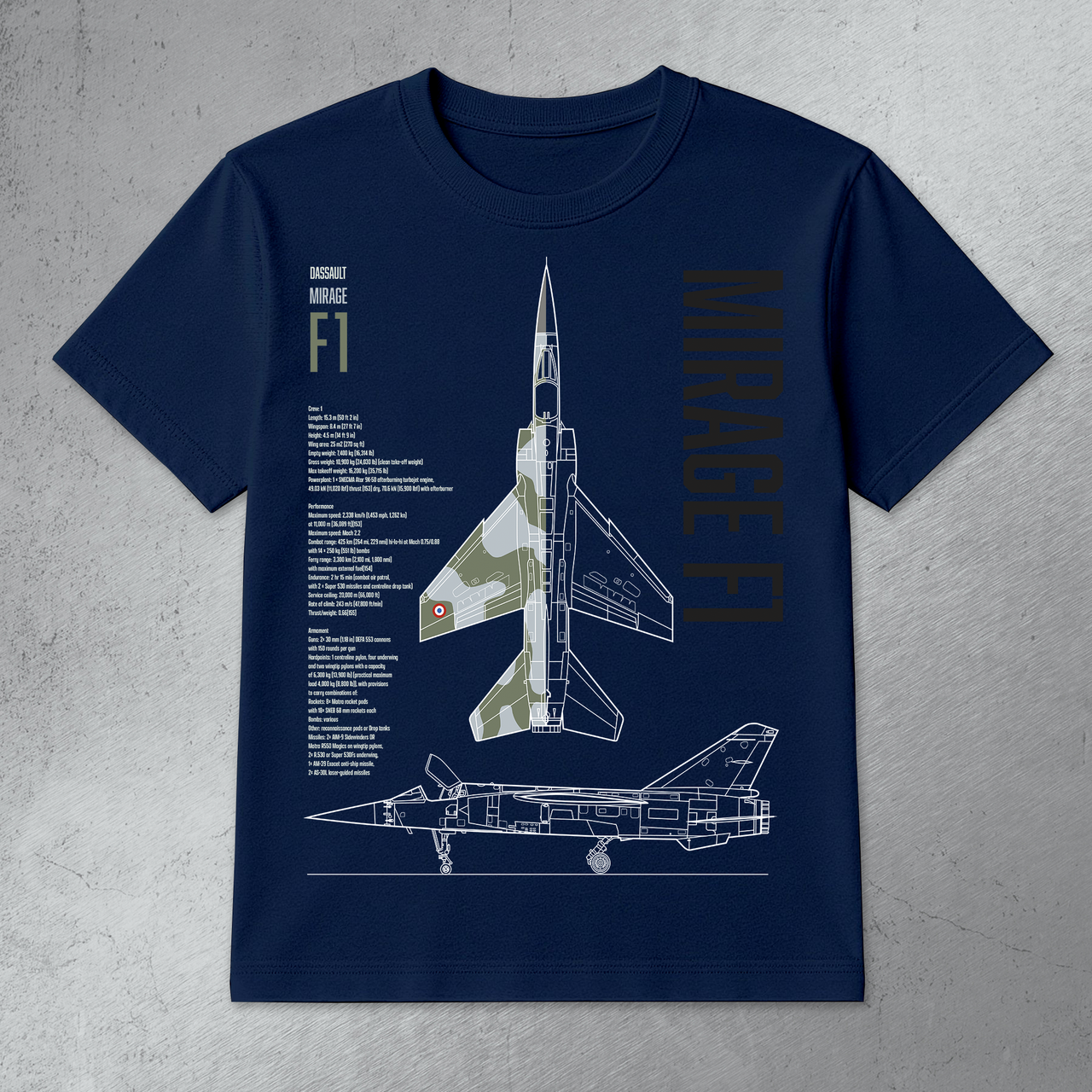 Mirage F1 - T-shirt