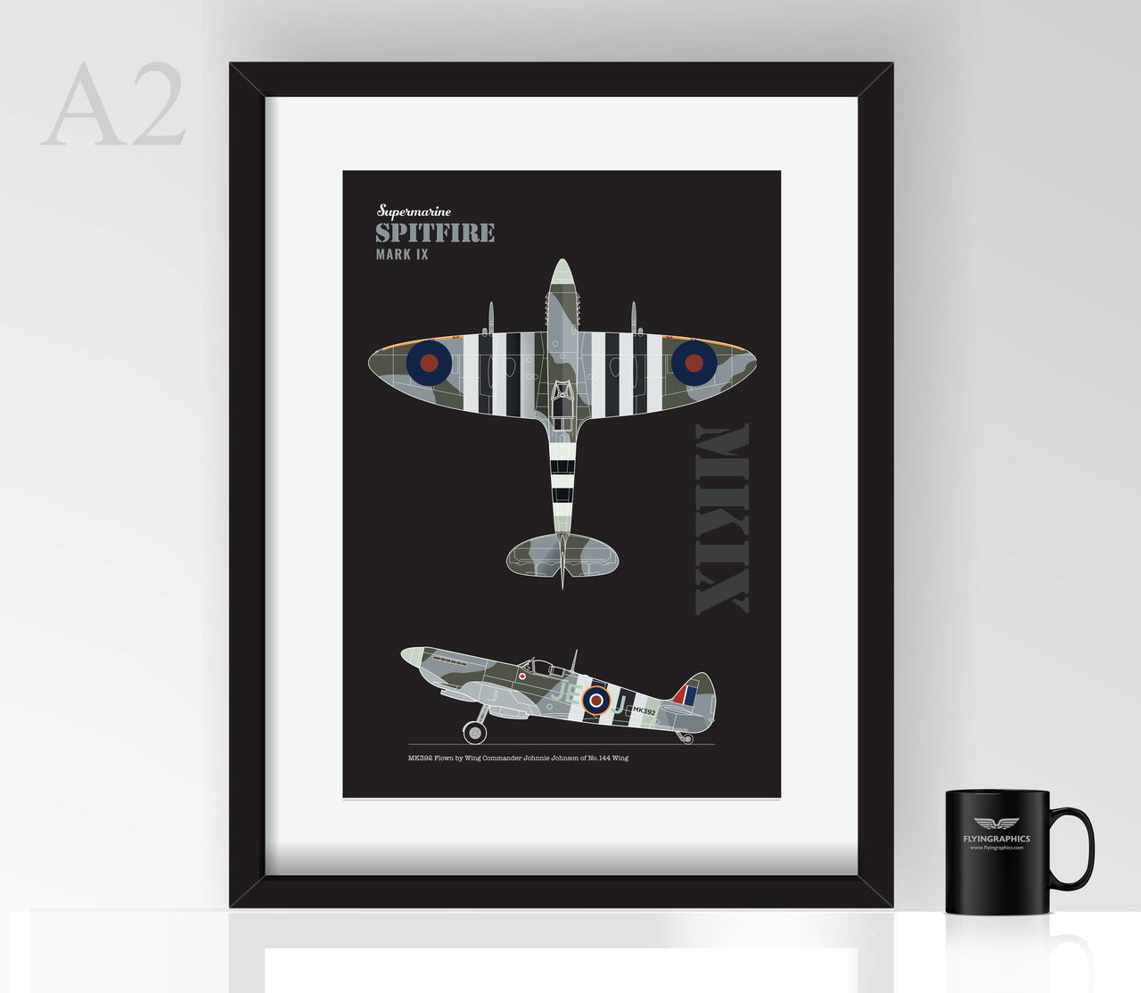 Spitfire IX - Poster