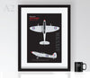 Spitfire MK24 - Poster