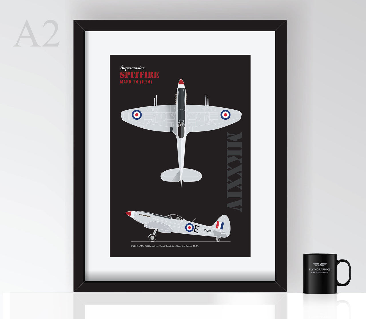 Spitfire MK24 - Poster