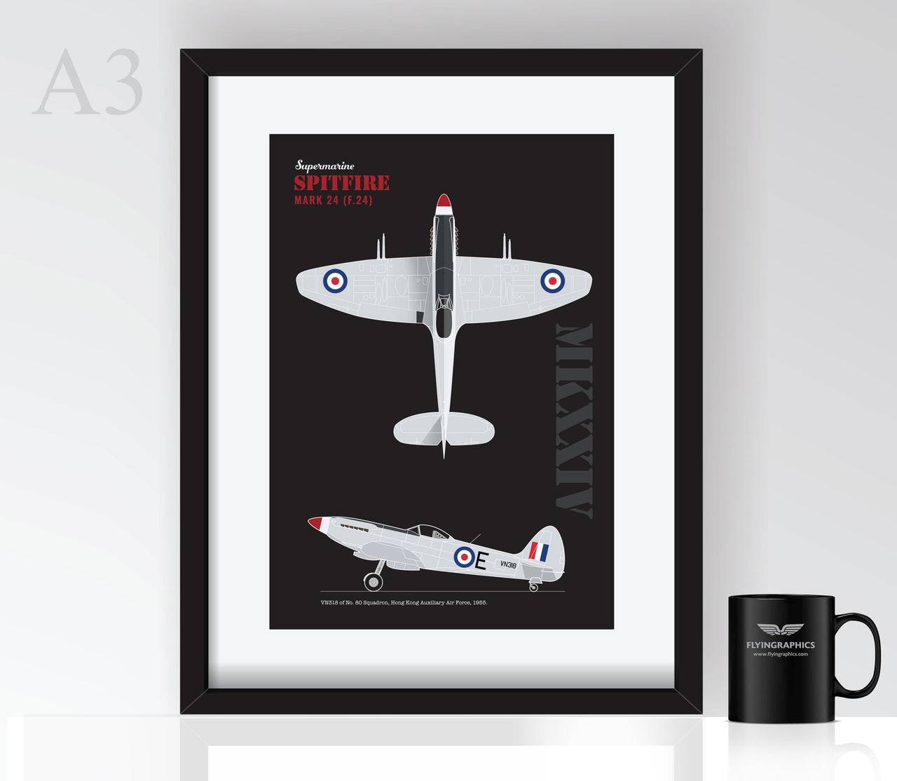 Spitfire MK24 - Poster