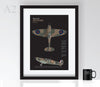 Spitfire MKIa - Poster