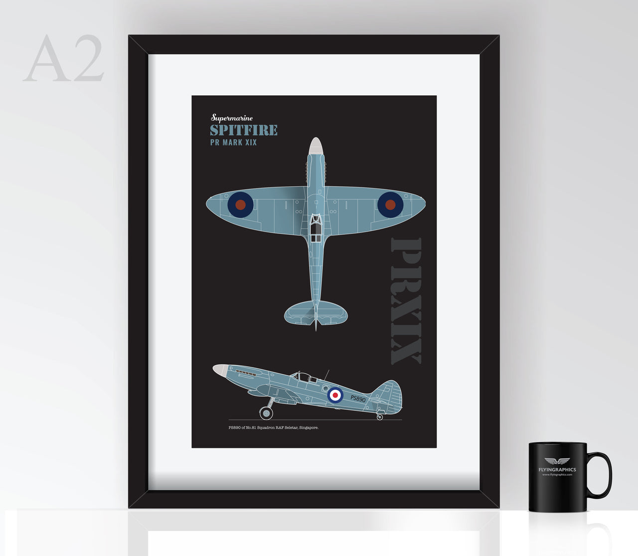 Spitfire PR MKXIX - Poster