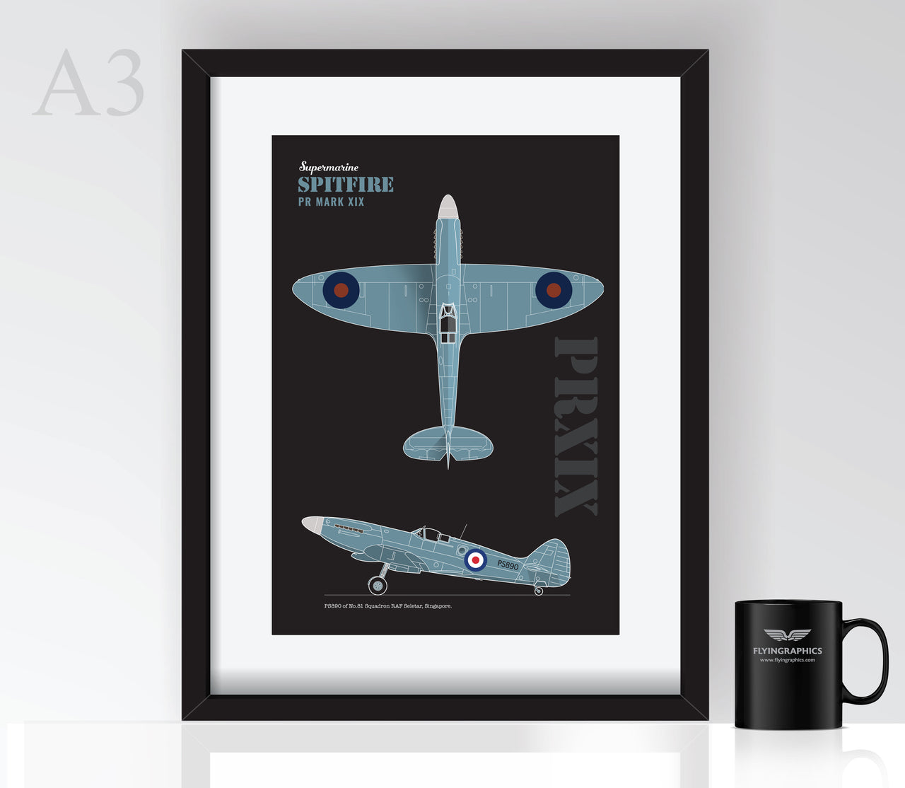 Spitfire PR MKXIX - Poster