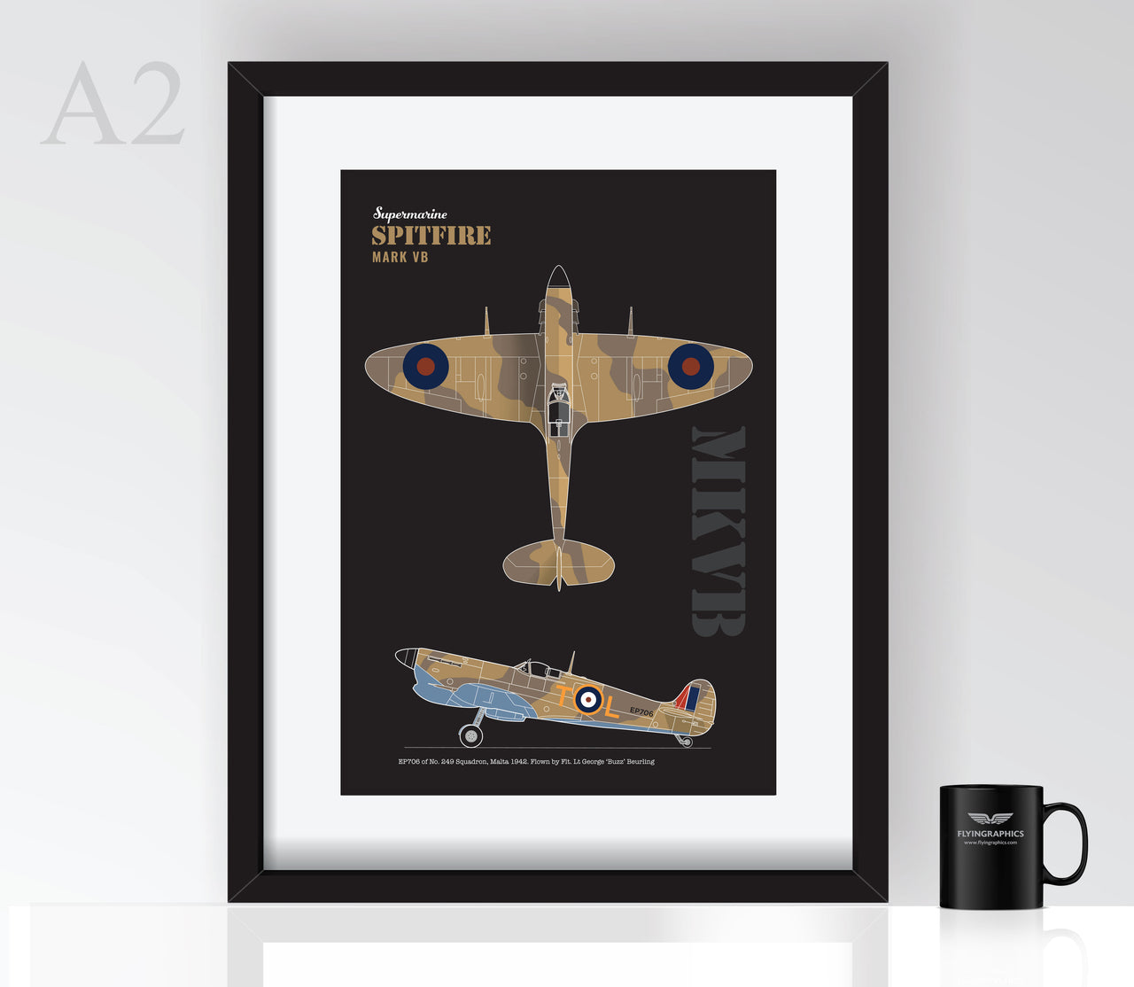 Spitfire VB - Poster