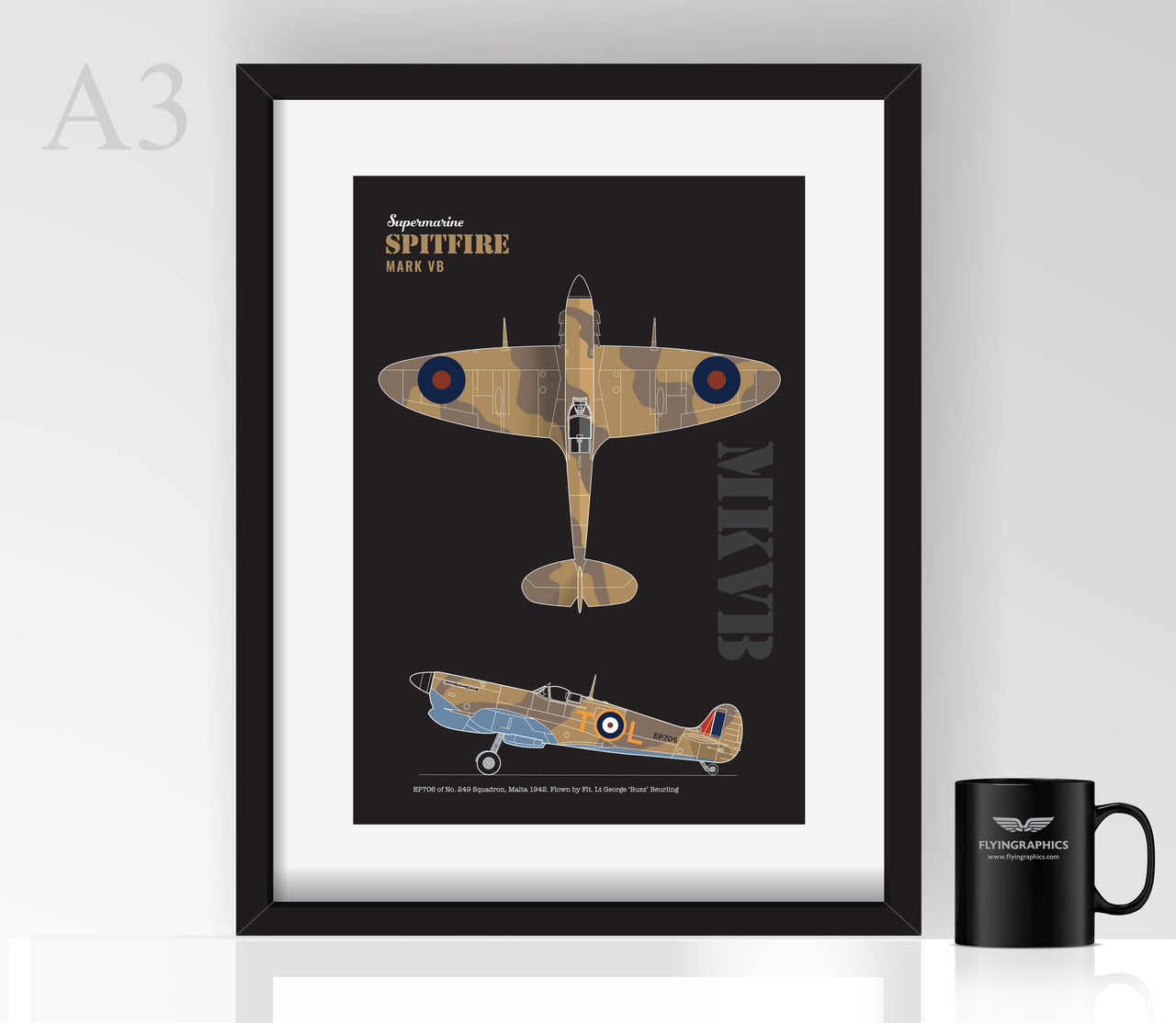 Spitfire VB - Poster