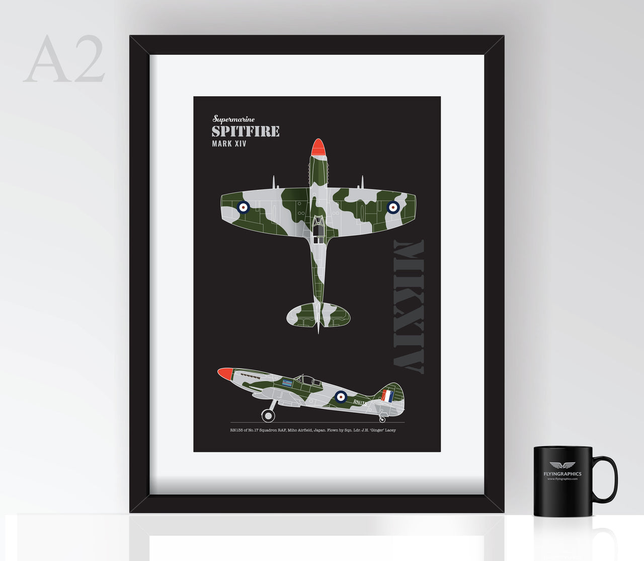 Spitfire XIV - Poster