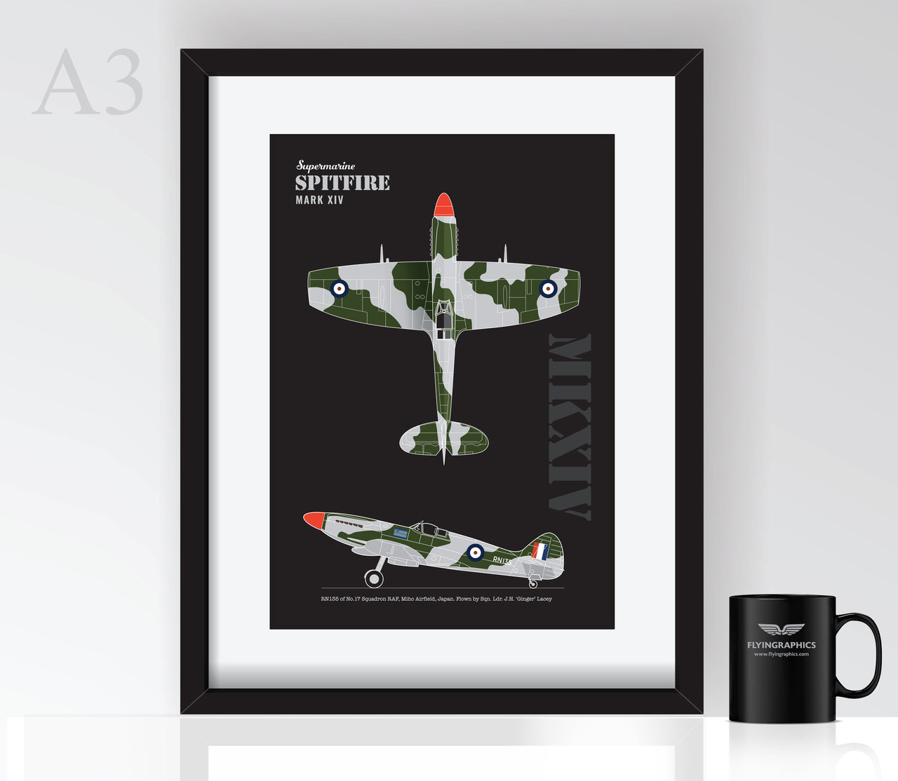 Spitfire XIV - Poster