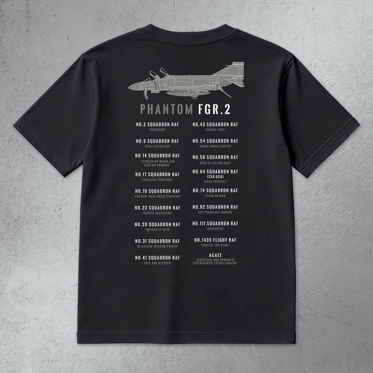 F-4 FGR2 Phantom - T-shirt