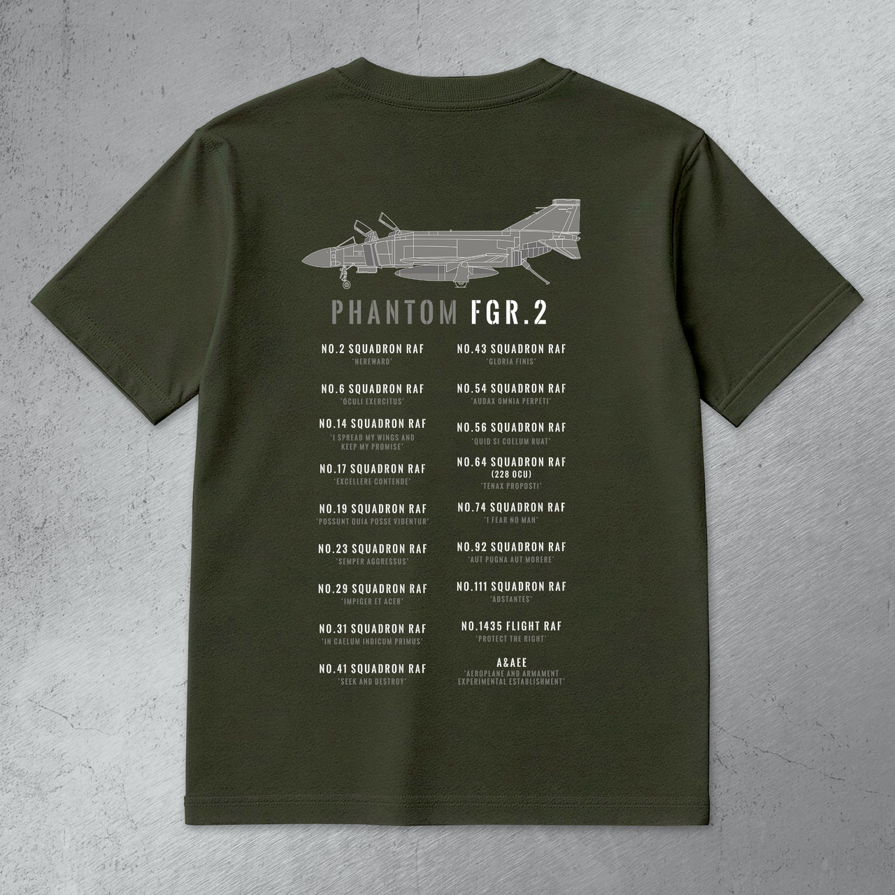 F-4 FGR2 Phantom - T-shirt