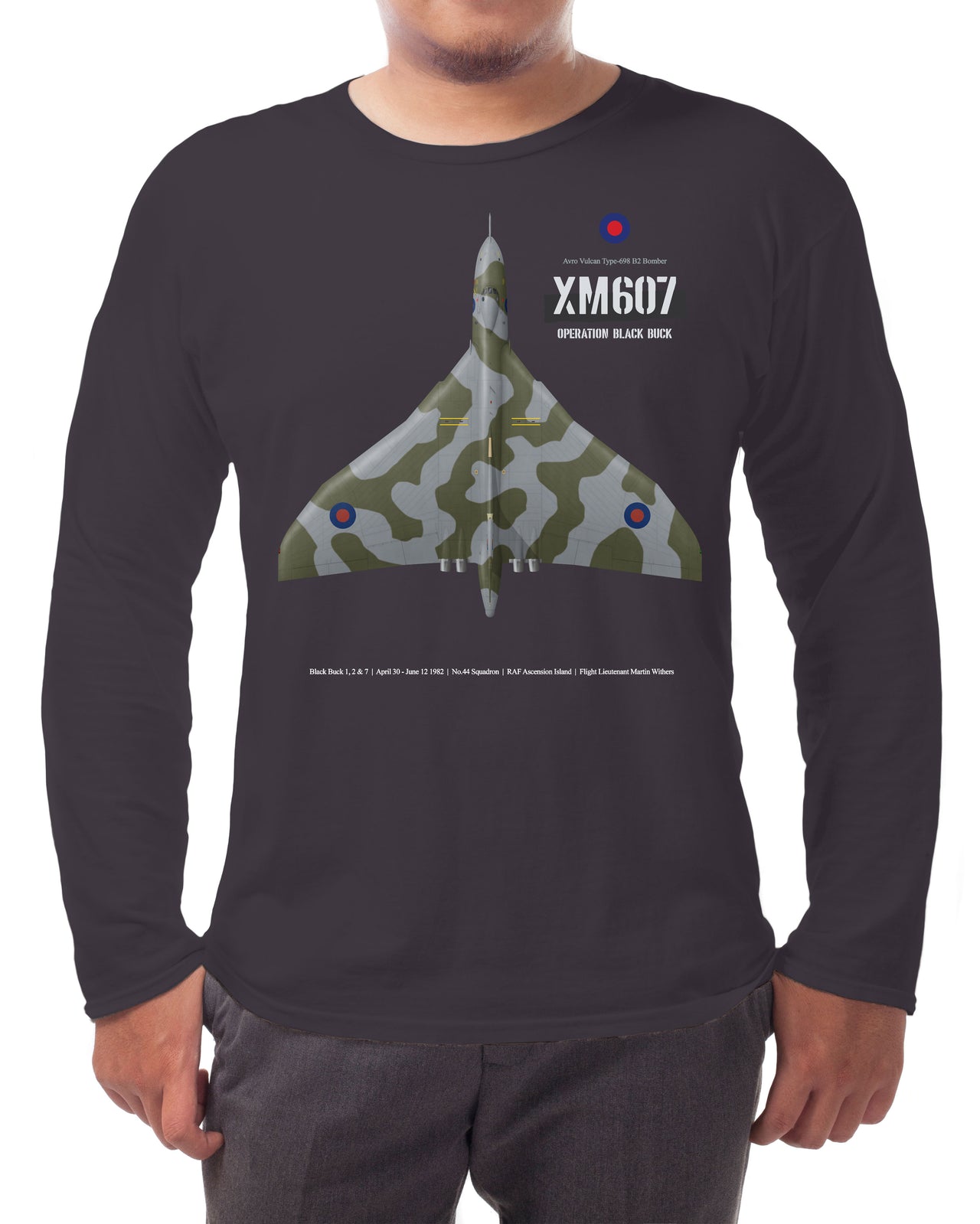 Vulcan XM607 - Long-sleeve T-shirt