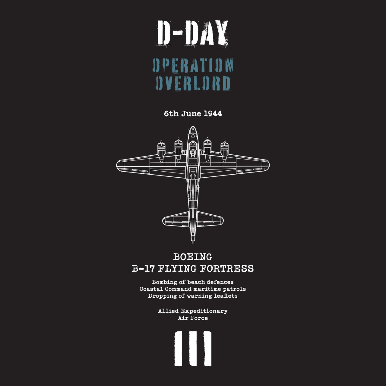 D-Day B-17 Flying Fortress