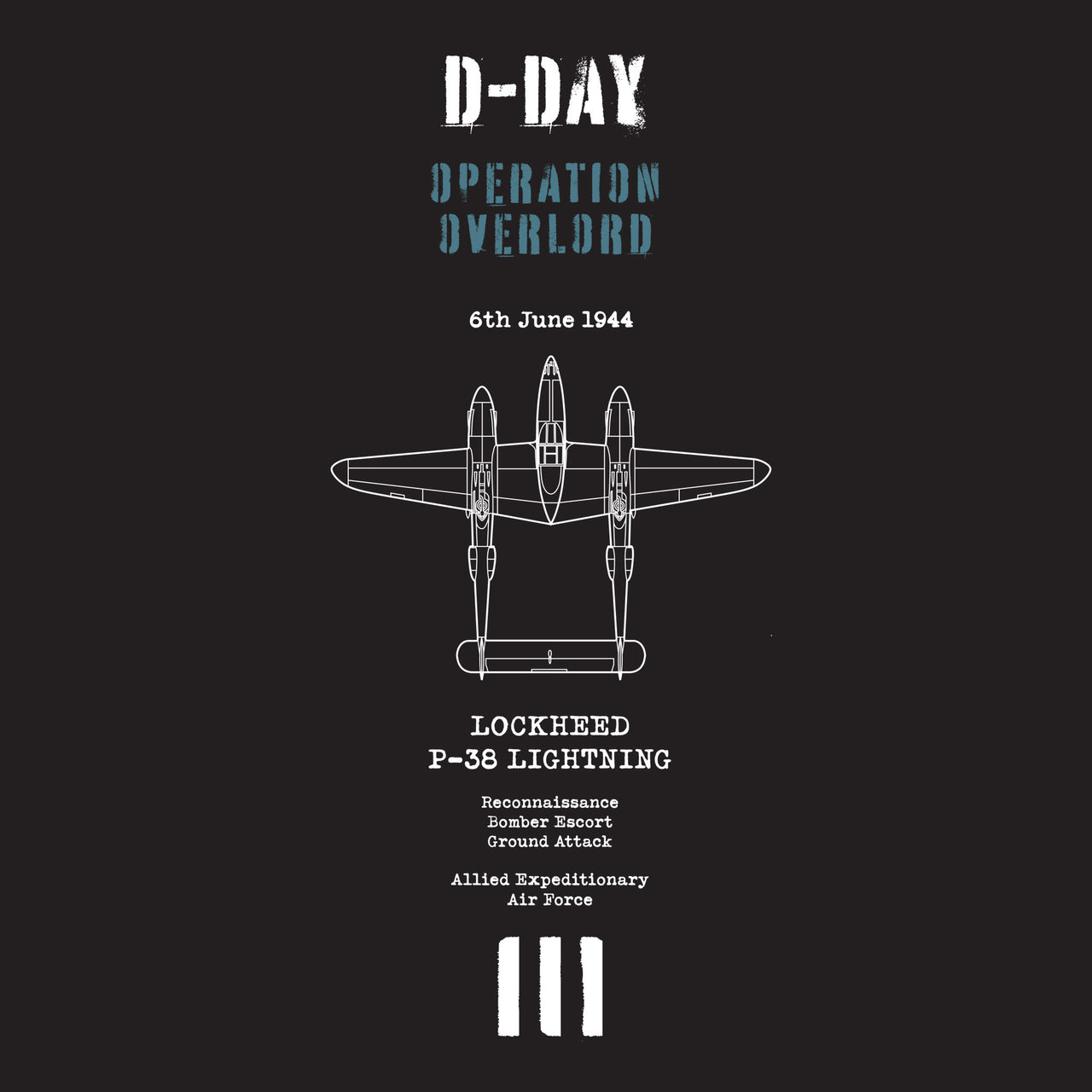 D-Day P-38 Lightning