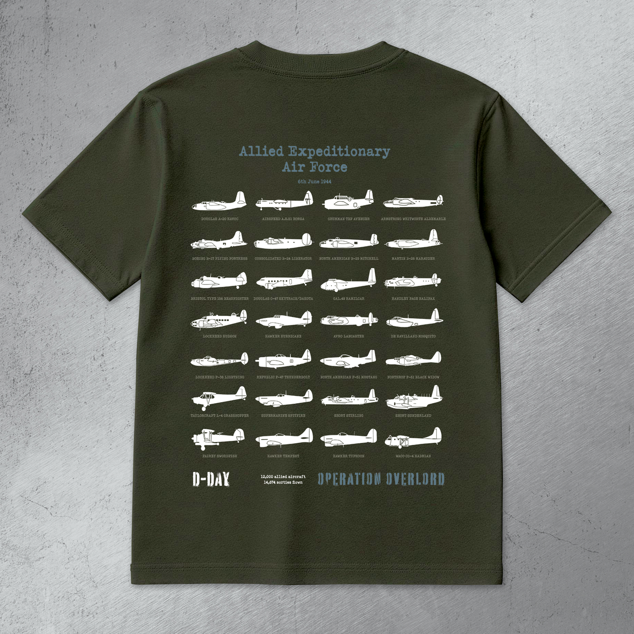 D-Day P-38 Lightning - T-shirt