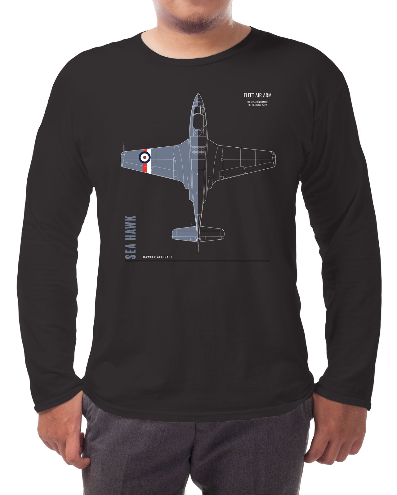 Sea Hawk - Long-sleeve T-shirt