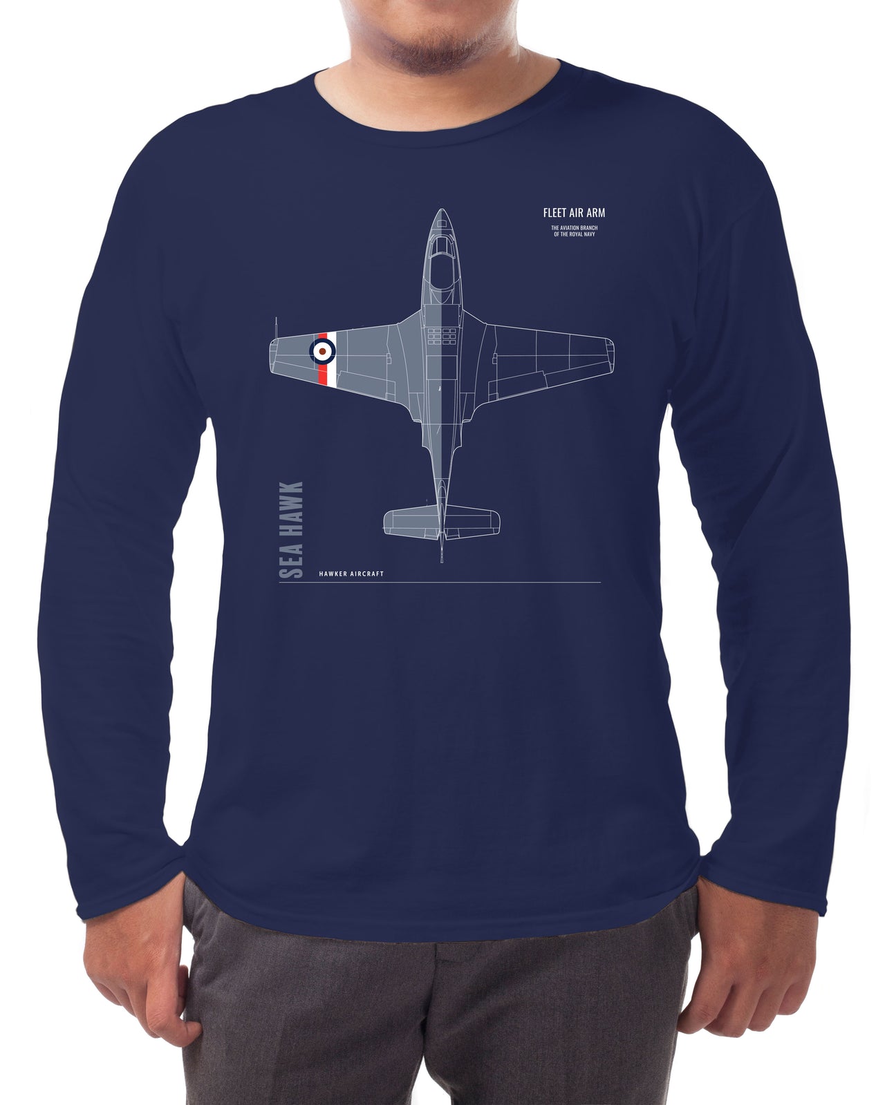 Sea Hawk - Long-sleeve T-shirt