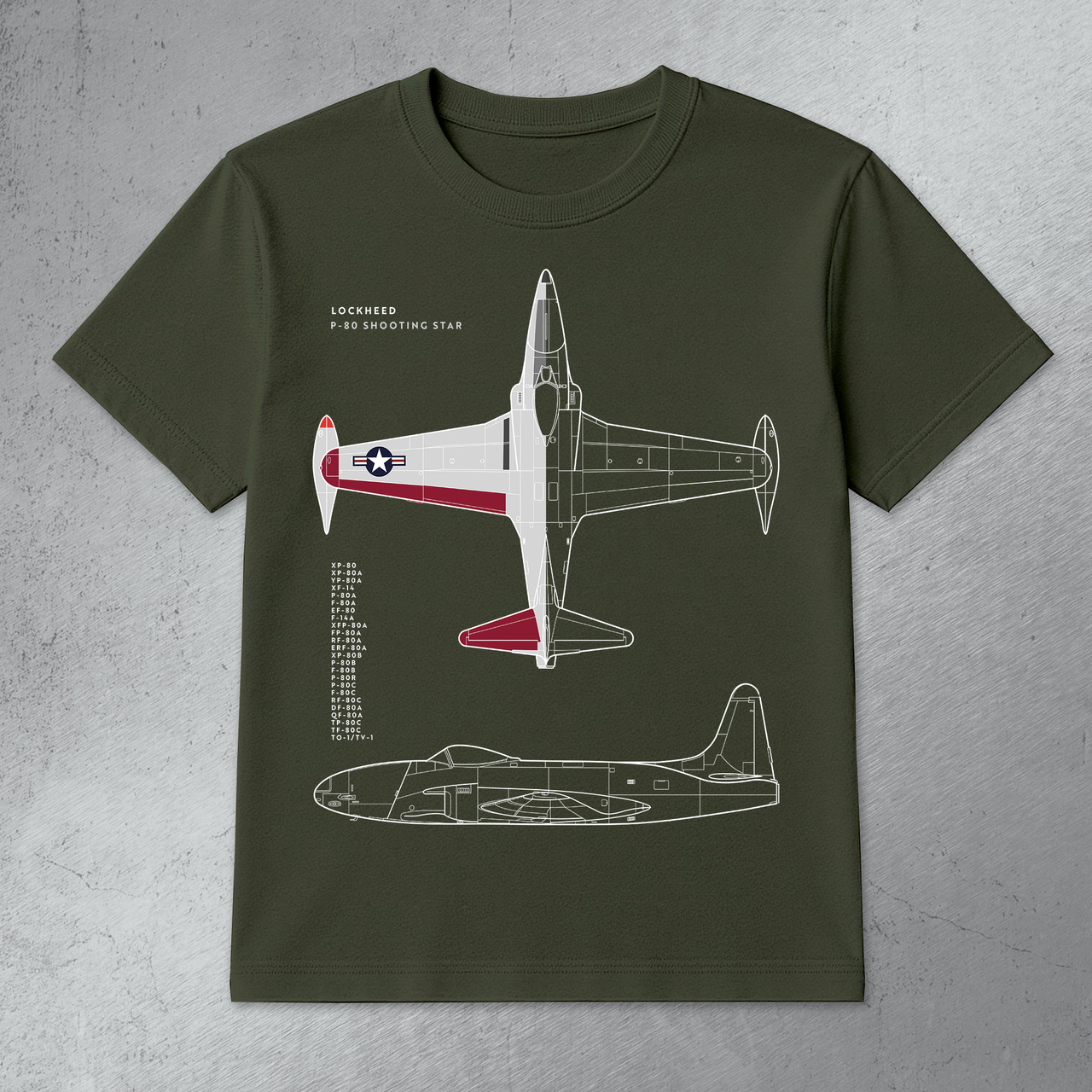 P-80 Shooting Star - T-shirt