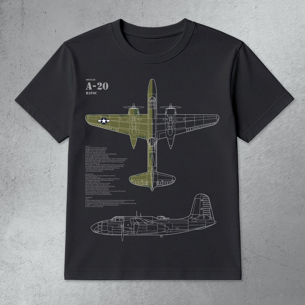 A-20 Havoc -T-shirt