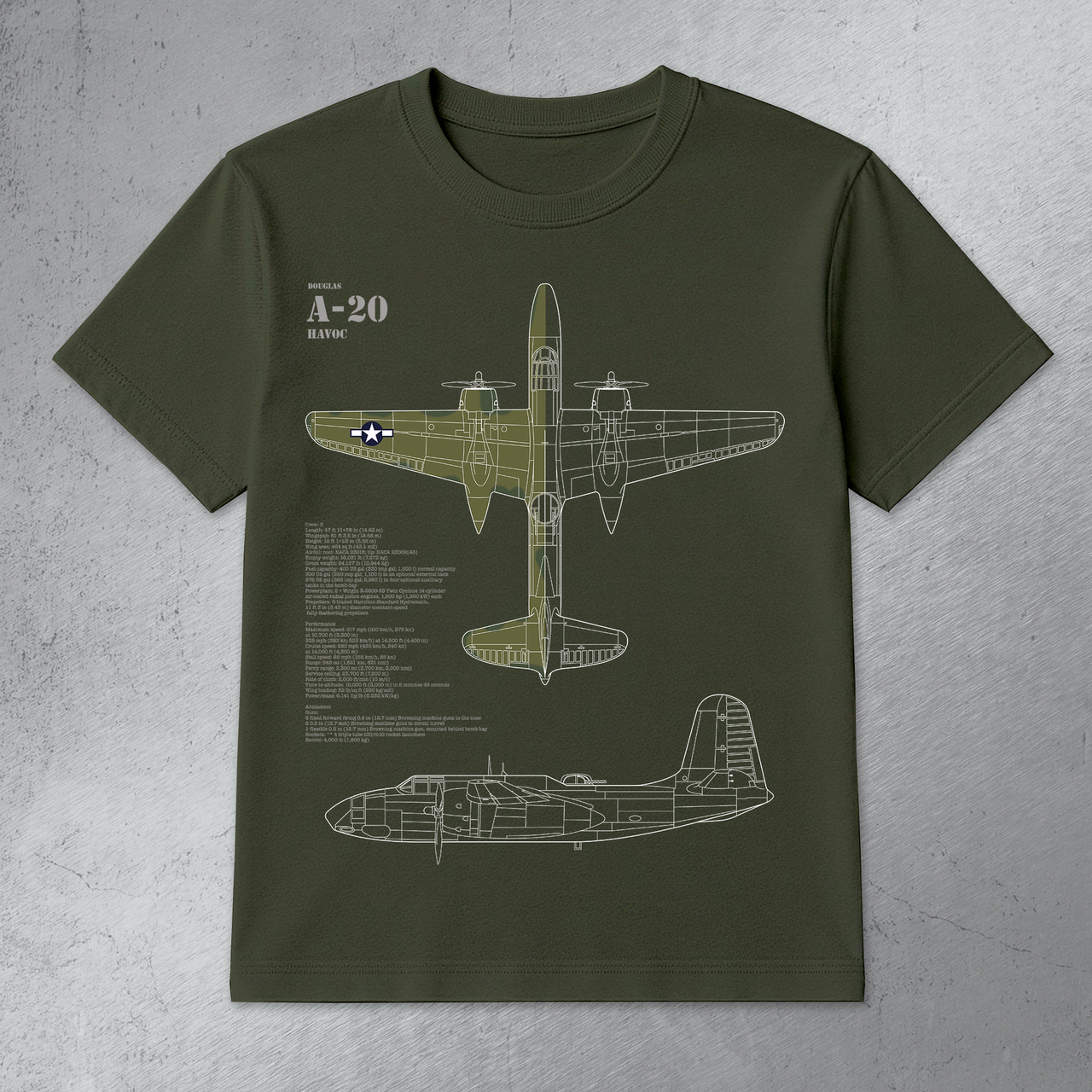 A-20 Havoc -T-shirt