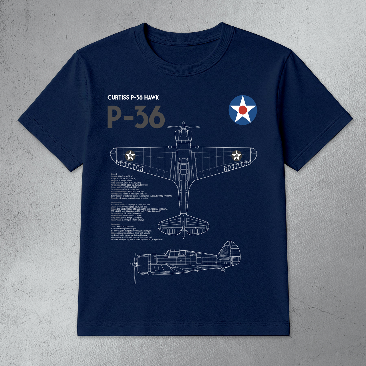 P-36 Hawk - T-shirt