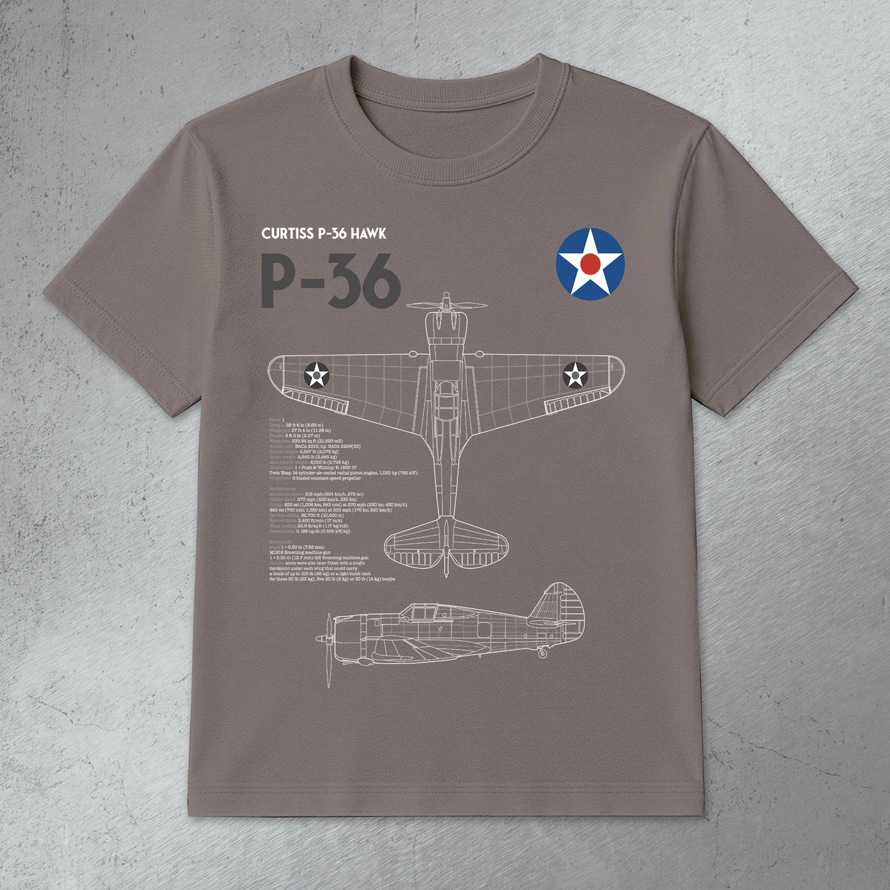 P-36 Hawk - T-shirt