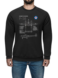 Thumbnail for P-38 Lightning - Sweat Shirt