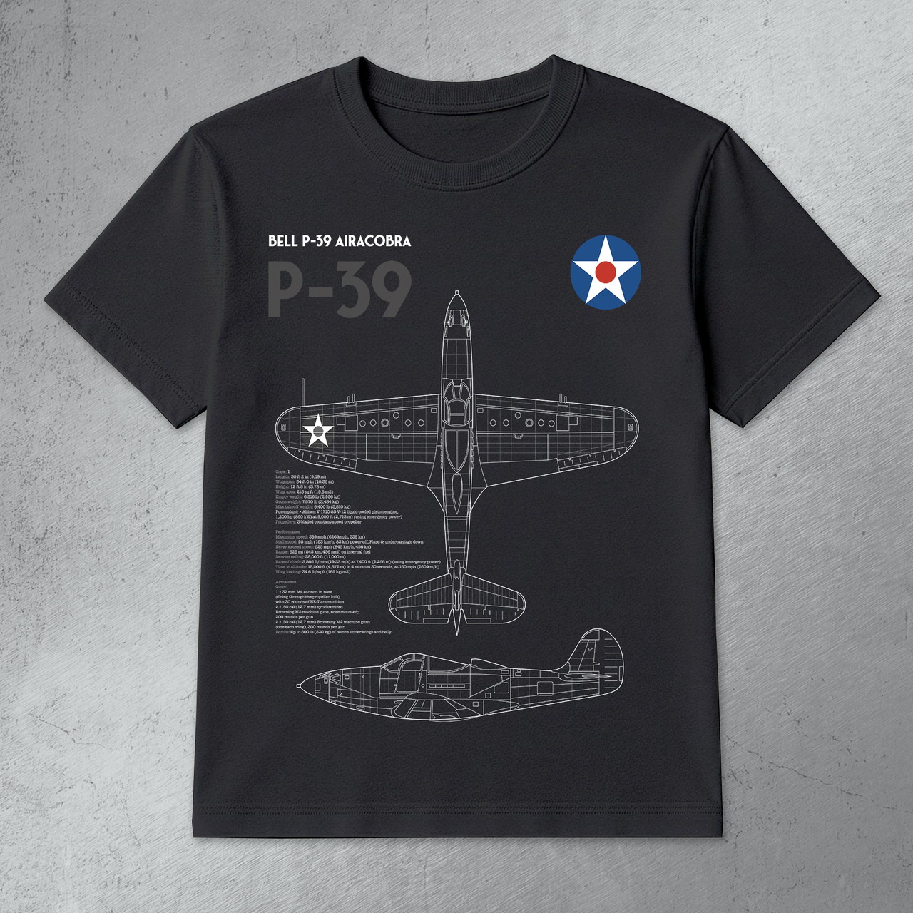 P-39 Airacobra - T-shirt