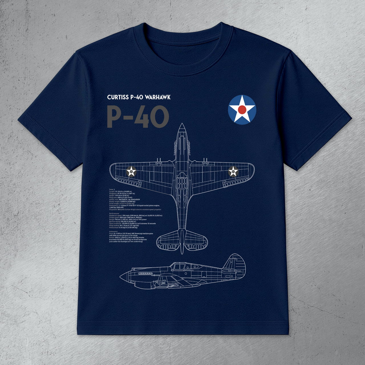 P-40 Warhawk - T-shirt
