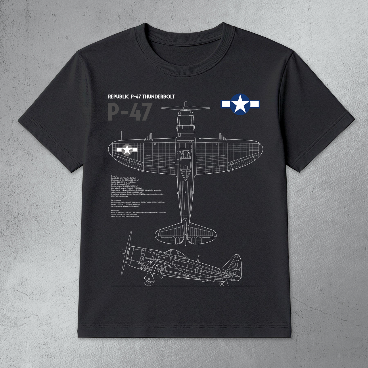 P-47 Thunderbolt - T-shirt