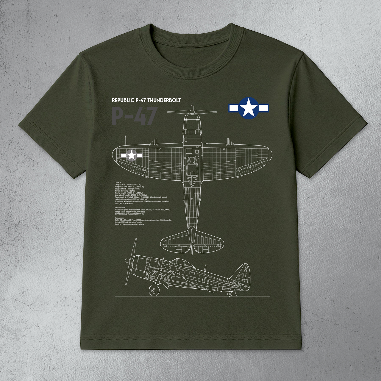 P-47 Thunderbolt - T-shirt
