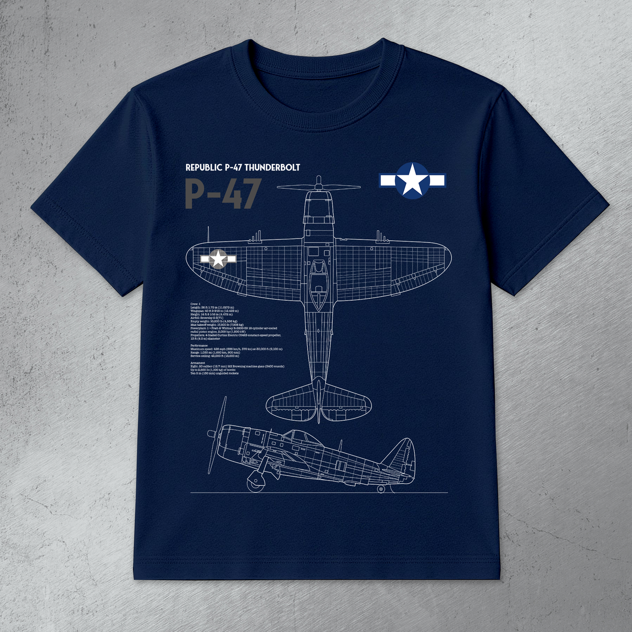 P-47 Thunderbolt - T-shirt